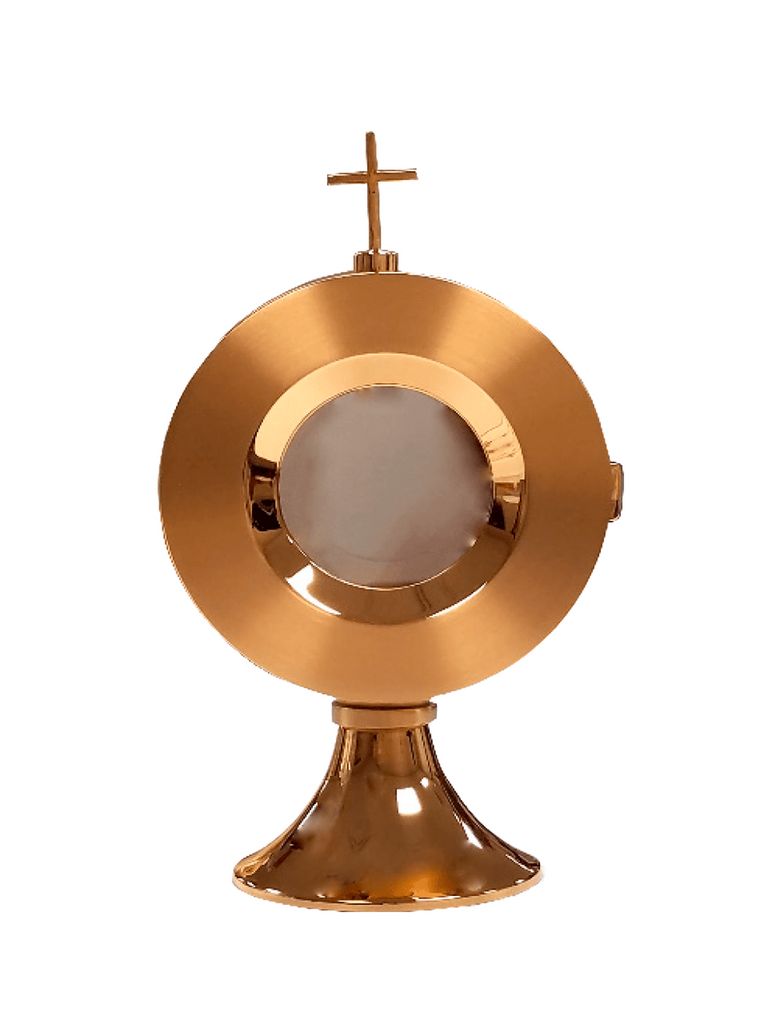 11 1/2 x 11 1/2 GOTHIC BRASS TABOR FOR YOUR MONSTRANCE - 157 - (CHURCH)