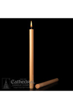 1-1/2" Diameter 51% Beeswax Unbleached Altar Candle-Church Life-Cathedral Candle-1-1/2" x 12" 12 per box (APE) GG18125212-Michigan Church Supply