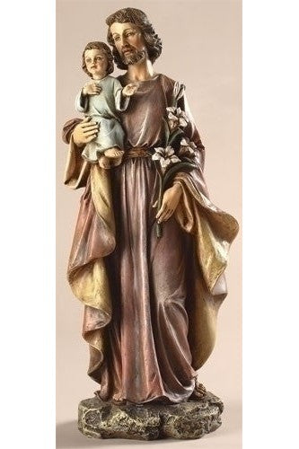 10" St. Joseph Figure - LI11354-Inspirational Gifts-Roman, Inc-Michigan Church Supply