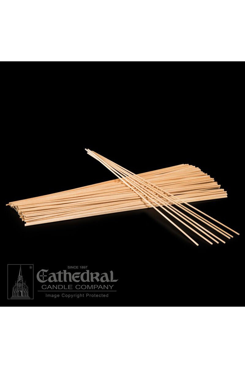 1000 Thin Wood Lighting Tapers - GG91307001-Church Life-Cathedral Candle-Michigan Church Supply