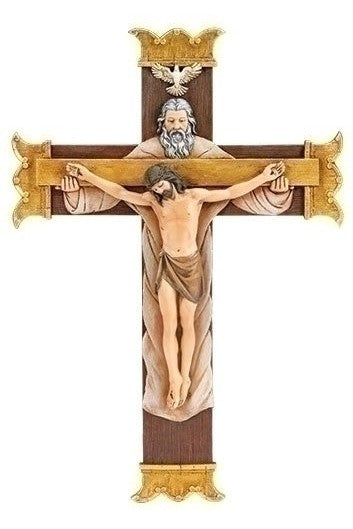 10.25"H Crucifix Trinity - LI65966-Inspirational Gifts-Roman, Inc-Michigan Church Supply