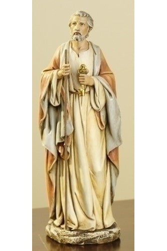 10.5" St Peter Statue - LI62992-Inspirational Gifts-Roman, Inc-Michigan Church Supply