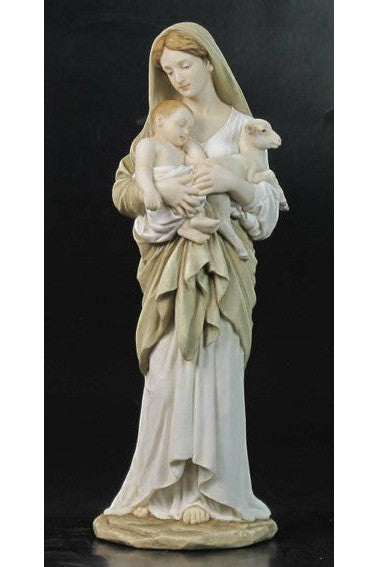 11.75 L'Innocence Statue in Color - ZWSR75188C-Inspirational Gifts-Goldscheider of Vienna-Michigan Church Supply