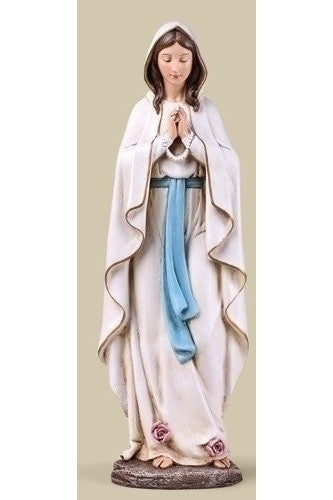 13.5" Our lady of Lourdes Statue - LI65854-Inspirational Gifts-Roman, Inc-Michigan Church Supply