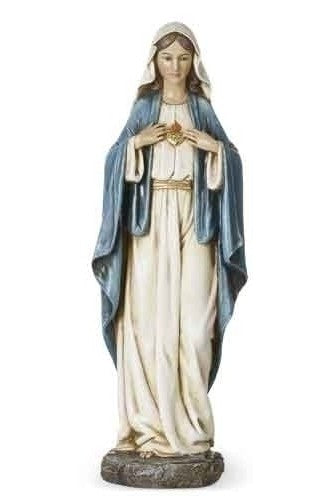 14" Immaculate Heart of Mary - LI61369-Inspirational Gifts-Roman, Inc-Michigan Church Supply