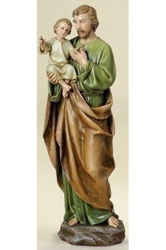 14" St Joseph Statue - LI46617-Inspirational Gifts-Roman, Inc-Michigan Church Supply