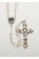 15-Decade Rosary Crystal - LA26139-Inspirational Gifts-RELIGIOUS ART INC-Michigan Church Supply