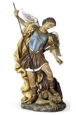 15.5" St Michael Statue - LI61024-Inspirational Gifts-Roman, Inc-Michigan Church Supply