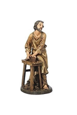 17.75" St. Joseph the Woodworker - LI66257-Inspirational Gifts-Roman, Inc-Michigan Church Supply