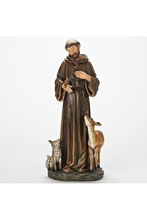 18" St. Francis Statue - LI69898-Inspirational Gifts-Roman, Inc-Michigan Church Supply