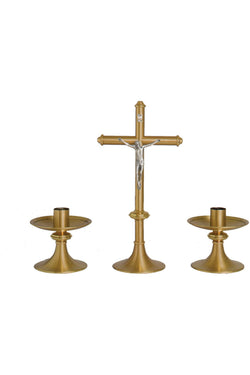 Altar Crucifix and Candlestick- DO1960SET