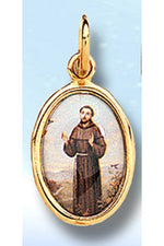 2" St Francis Sandamiano Necklace - WSM9FR-Jewelry-San Francis-Michigan Church Supply