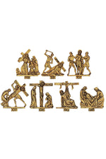 24k gold Stations of the Cross - MIK379G-Church Life-Koley-Michigan Church Supply