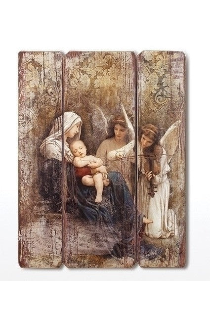 26" Song of Angels Panel - LI40506-Inspirational Gifts-Roman, Inc-Michigan Church Supply