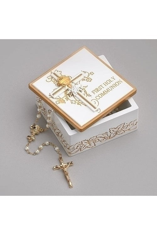 3" First Communion Keepsake Box - LI61427-Inspirational Gifts-Roman, Inc-Michigan Church Supply