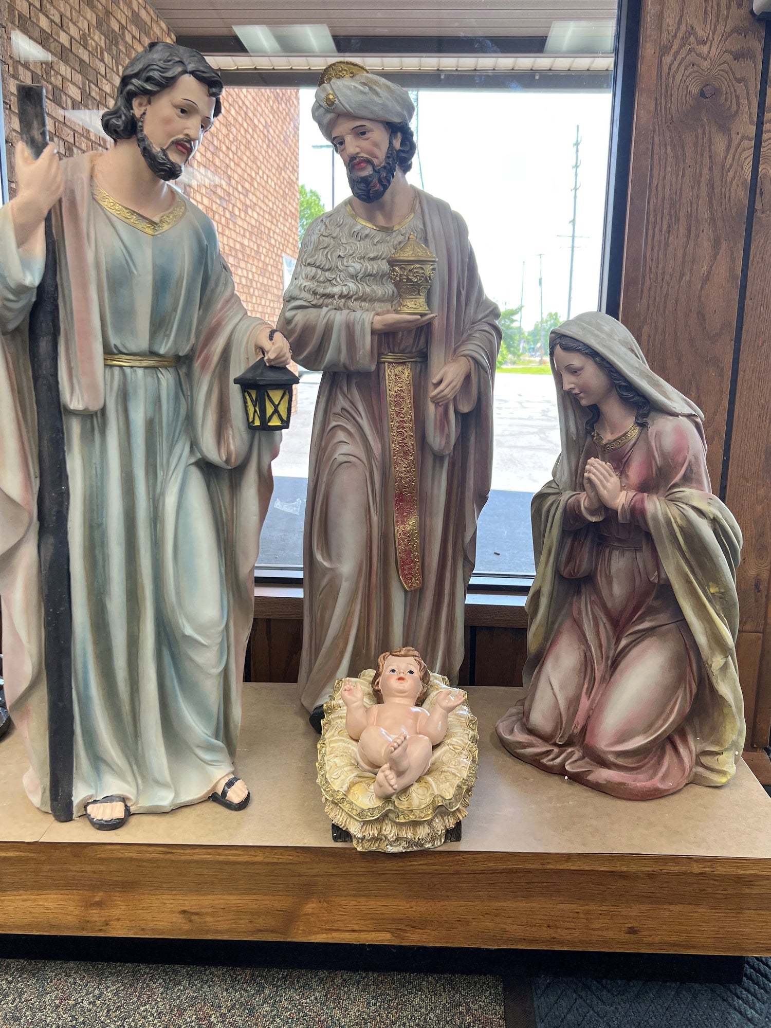 35" Nativity Scene- WSNS49-35-Church Life-San Francis-Michigan Church Supply