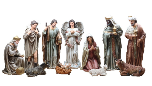 35" Nativity Scene- WSNS49-35-Church Life-San Francis-Michigan Church Supply