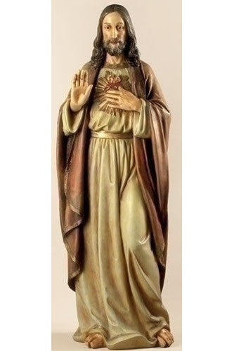 37.5" Sacred Heart of Jesus Statue - LI27019-Church Life-Roman, Inc-Michigan Church Supply