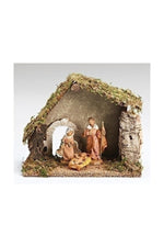 3PC Figure Set w/Starter Stable 5" Fontanini - LI54710-Inspirational Gifts-Fontanini-Michigan Church Supply