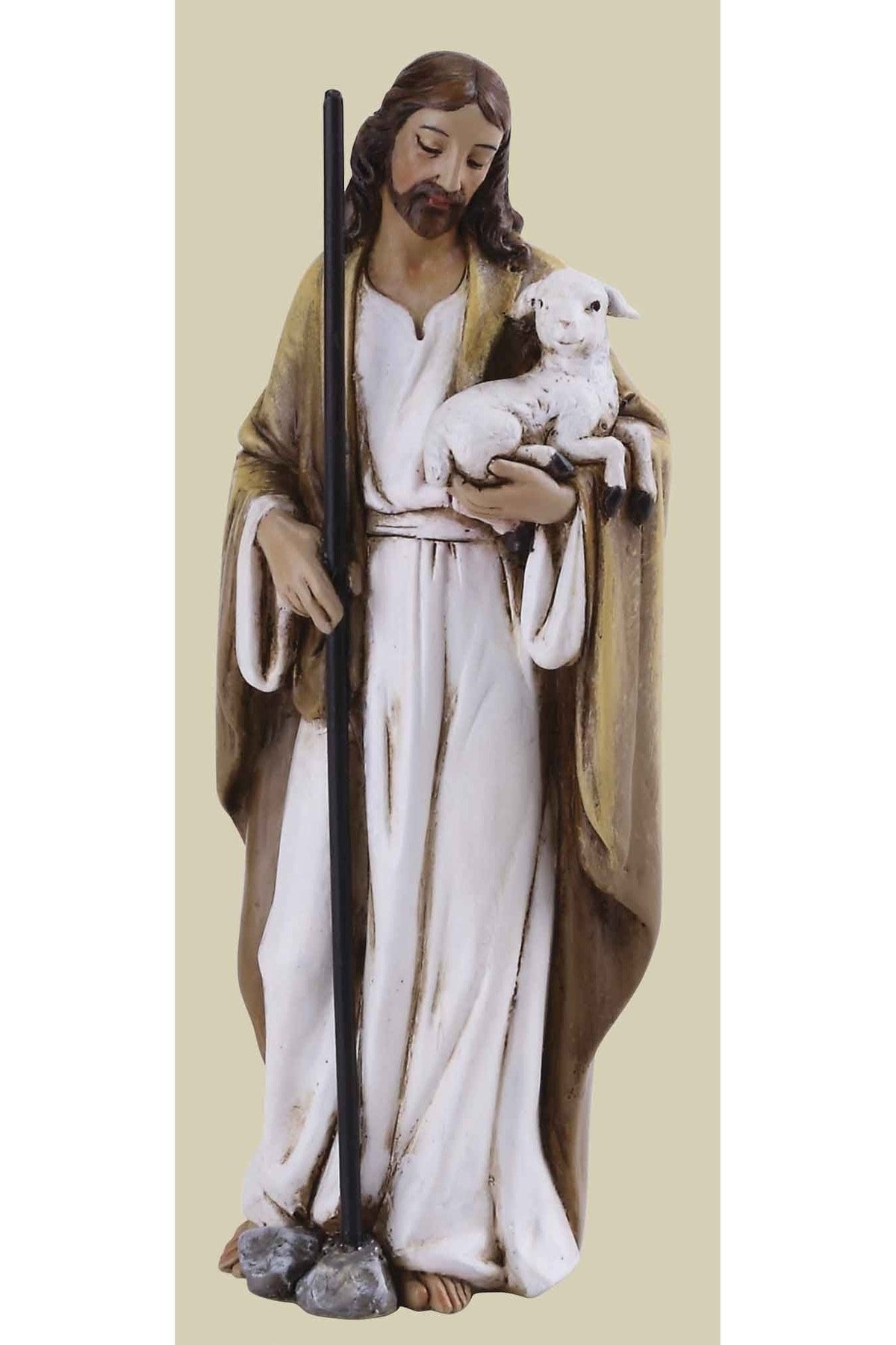 4" Good Shepherd Statue - LI46475-Inspirational Gifts-Roman, Inc-Michigan Church Supply