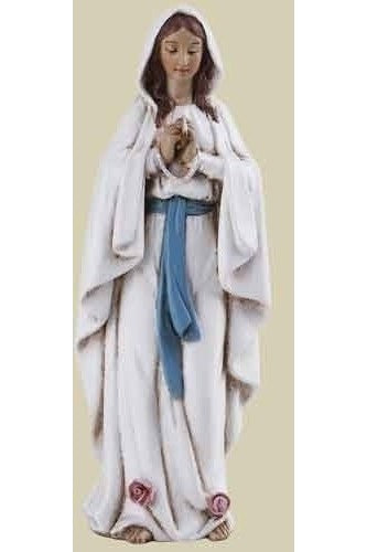 4" Our Lady of Lourdes - LI46477-Inspirational Gifts-Roman, Inc-Michigan Church Supply