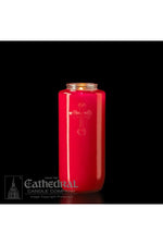 5-Day Ruby Glass Offering Candles AF205-11-Church Life-Cathedral Candle-Michigan Church Supply