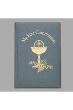 5" Deluxe Black & Gold First Communion Book - LI10278-Inspirational Gifts-Roman, Inc-Michigan Church Supply