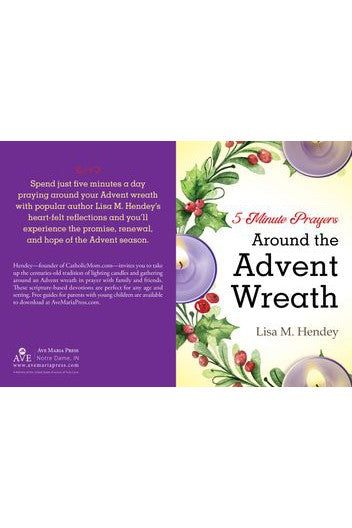 5-Minute Prayers Around the Advent Wreath - EZ01640-Inspirational Gifts-Ave Maria-Michigan Church Supply