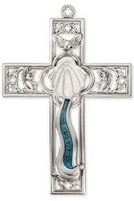 6" Genuine Pewter Baptism Cross - TA2095-4125-Inspirational Gifts-Hirten-Michigan Church Supply