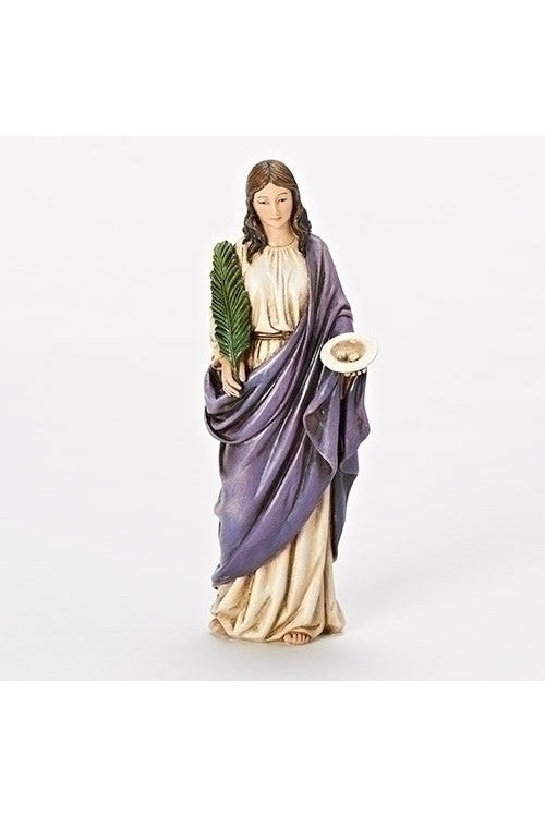 6" St. Lucy Statue - LI66958-Inspirational Gifts-Roman, Inc-Michigan Church Supply