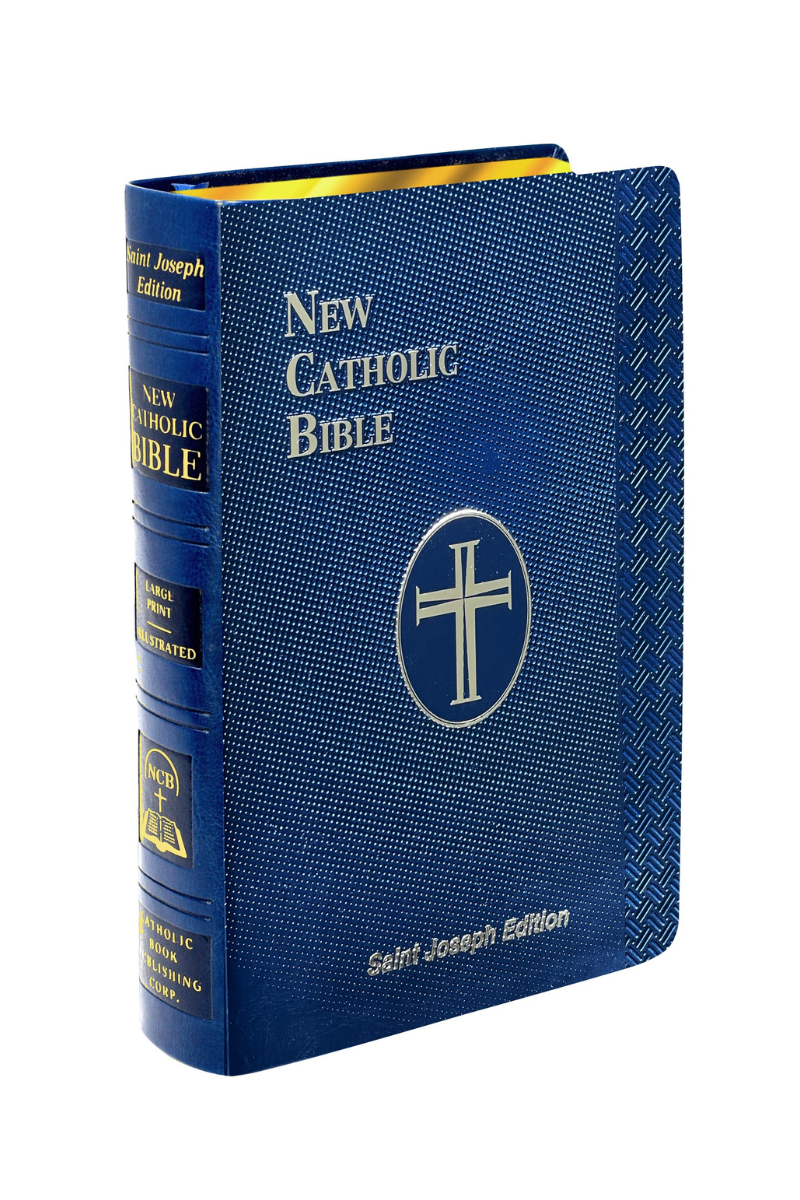 St. Joseph New Catholic Bible Compact Size - GF60619BLU