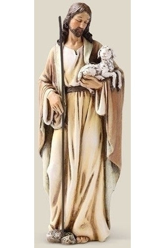 6.25" Good Shepherd Statue - LI60685-Inspirational Gifts-Roman, Inc-Michigan Church Supply