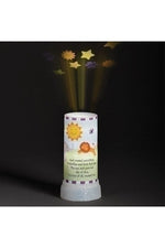 6.75" Night Light Projector "God Created Everything" - LI18654-Inspirational Gifts-Roman, Inc-Michigan Church Supply