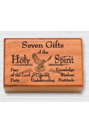 7 Gifts of Holy Spirit Keepsake Box - HSN1513SG-Inspirational Gifts-H. J. Sherman-Michigan Church Supply