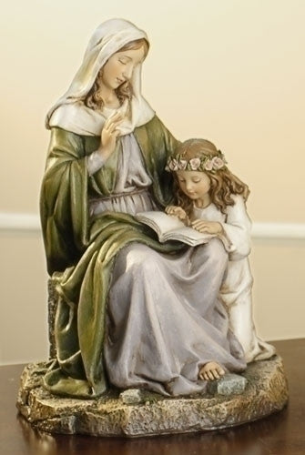 7" St. Anne Statue - LI41246-Inspirational Gifts-Roman, Inc-Michigan Church Supply