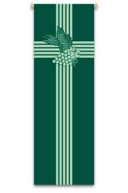 *Sale* Eucharist, with wheat design and grapevine  Banner - WN7114 or WN7214
