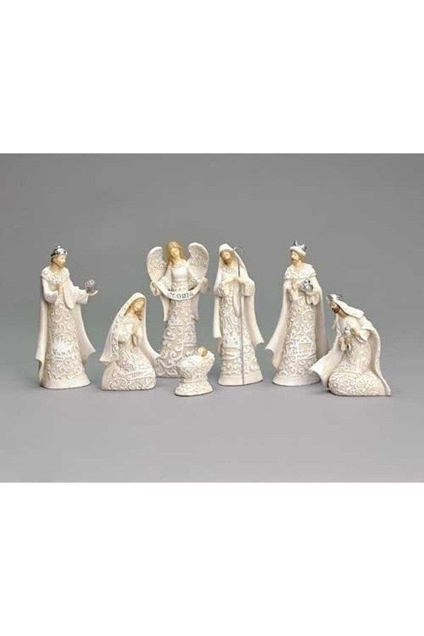 7PC ST Nativity w/Angel 7.5" - LI32993-Inspirational Gifts-Fontanini-Michigan Church Supply