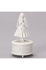 7.5" Communion Girl Musical Figure - LI65498-Inspirational Gifts-Roman, Inc-Michigan Church Supply