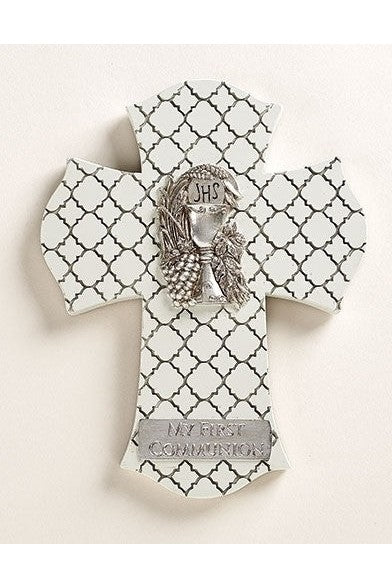 8" Communion Wall Cross - LI44034-Inspirational Gifts-Roman, Inc-Michigan Church Supply