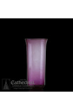 8-Day Lavender Sanctuary Globe-GG93131401-Church Life-Cathedral Candle-Michigan Church Supply