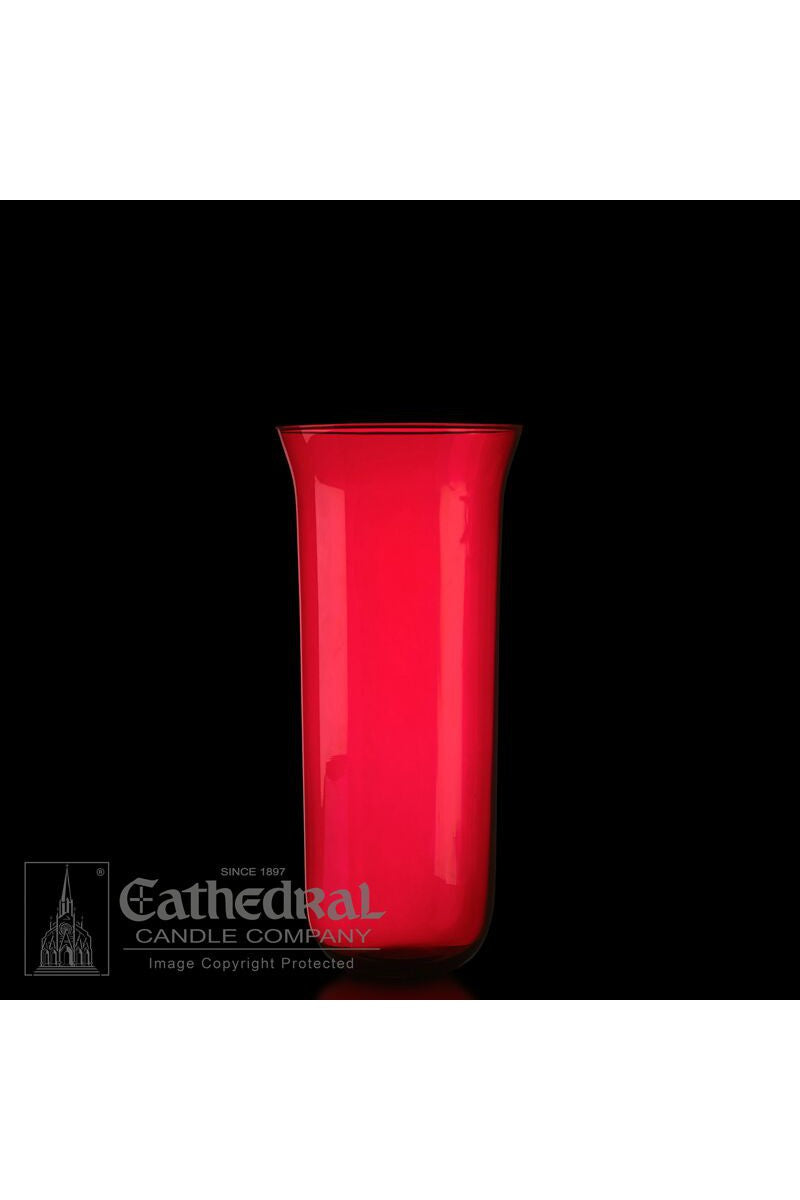 8-Day Ruby Sanctuary Globe-GG93131101-Church Life-Cathedral Candle-Michigan Church Supply