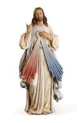 9.5"H Divine Mercy Statue - LI41255-Inspirational Gifts-Roman, Inc-Michigan Church Supply