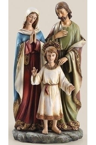 9.75" Holy Family Figure - LI41399-Inspirational Gifts-Roman, Inc-Michigan Church Supply