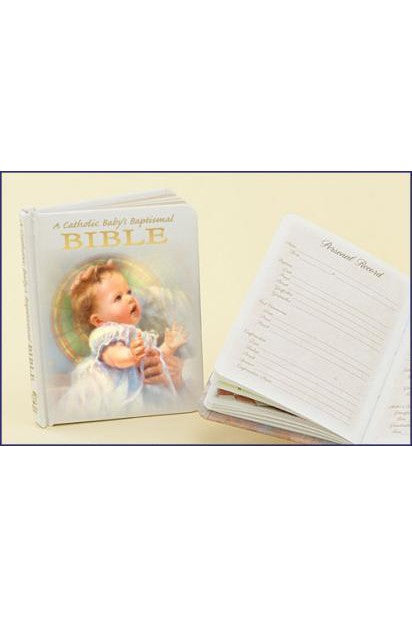 A Catholic Baby's Baptismal Bible-GFRG13012-Inspirational Gifts-Catholic Book Publishing Corp-Michigan Church Supply