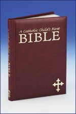 A Catholic Child's First Bible-GFRG1400290-Inspirational Gifts-Catholic Book Publishing Corp-Maroon-Michigan Church Supply