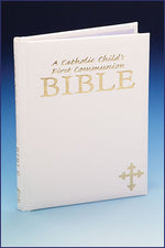 A Catholic Child's First Communion Bible-White - GFRG1400296-Inspirational Gifts-Catholic Book Publishing Corp-Michigan Church Supply