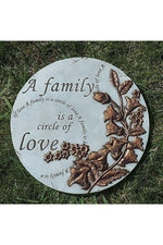 A Family is Circle of Love Garden Stone - LI11849-Inspirational Gifts-Roman, Inc-Michigan Church Supply