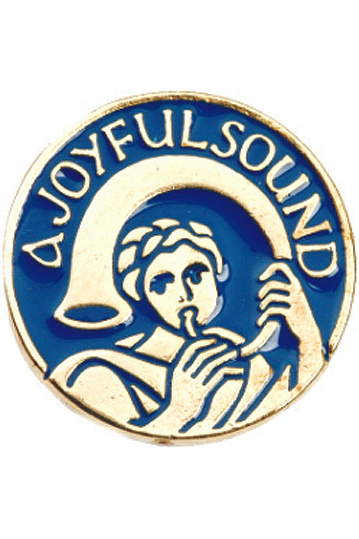 A Joyful Sound Lapel Pin Bue -XWB79-Jewelry/Church Life-Terra Sancta-Michigan Church Supply