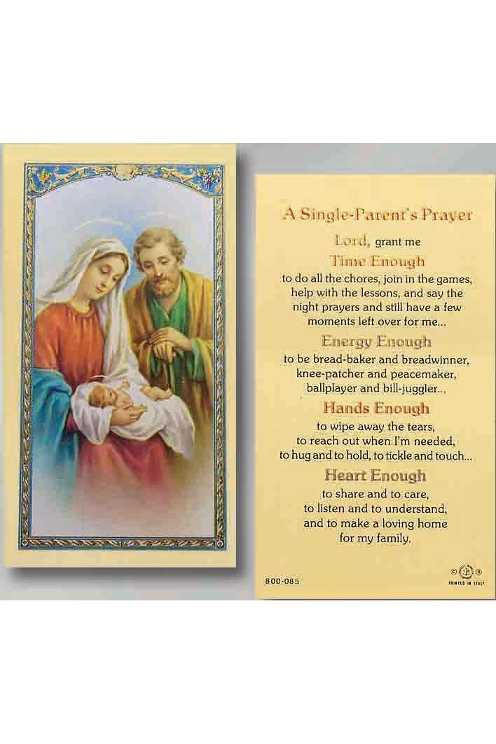 A Single-Parent's Prayer - TA800085-Inspirational Gifts-Hirten-Michigan Church Supply