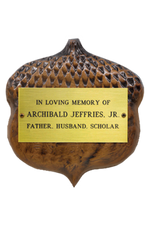 Acorn Recognition Plaque-Church Life-Terra Sancta-Small-Michigan Church Supply